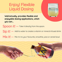 well actually WELL ACTUALLY Liposomal Vitamin C 1000mg - High Bioavailability Powerful Liquid Vitamin C Supplement - Supports Immunity, Skin, Brain, Joints, Energy - Vegan (250ml - 50 Servings)