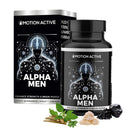 Alpha Men: Shilajit, Ashwagandha & Lion's Mane Capsules 1800mg for Peak Physical and Cognitive Performance. Premium Brain, Energy & Mood Support Blend 1800mg
