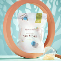 Mecantu® Raw Sea Moss (Irish Sea Moss) - Ethically Sourced & Eco-Friendly | Create Healthy Vegan Food, Drinks, Sea Moss Gel, and Sea Moss Powder | 2+ Months Supply (Refill, 100g)