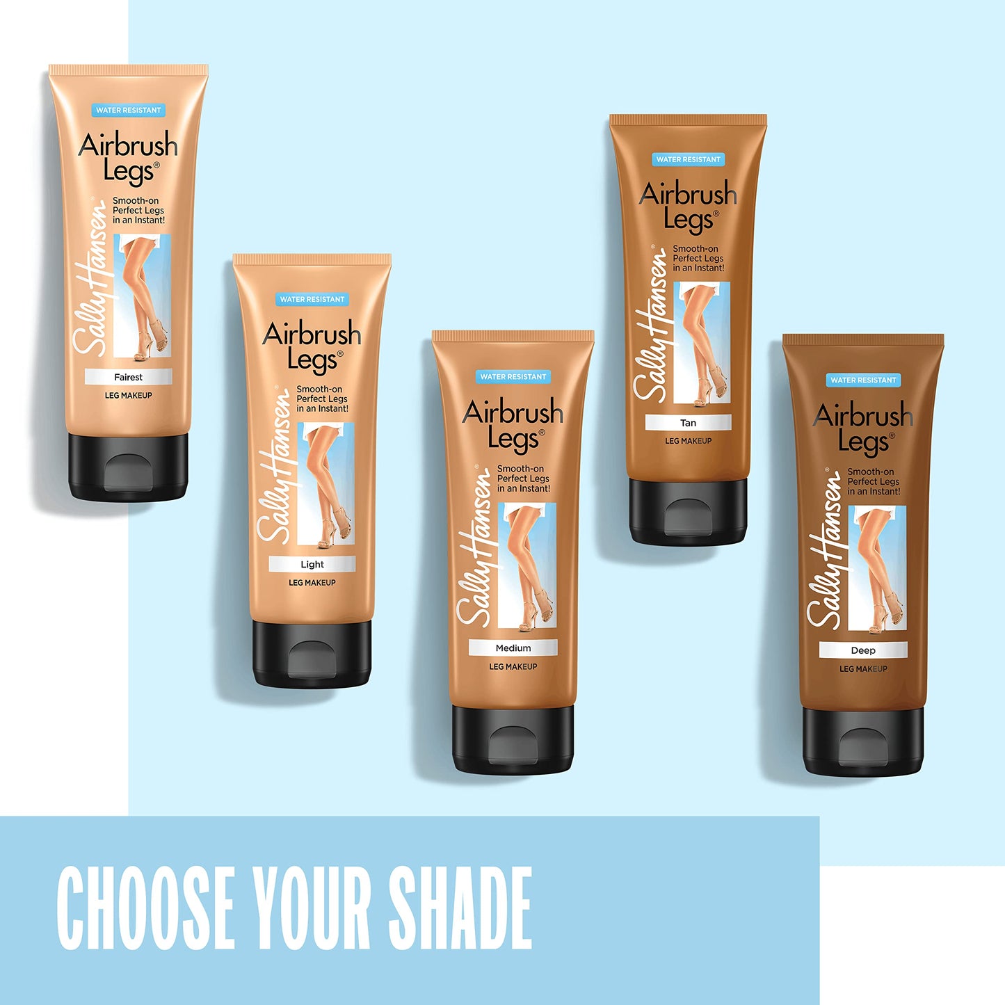 Sally Hansen Airbrush Legs Lotion, 118 ml, Light Glow