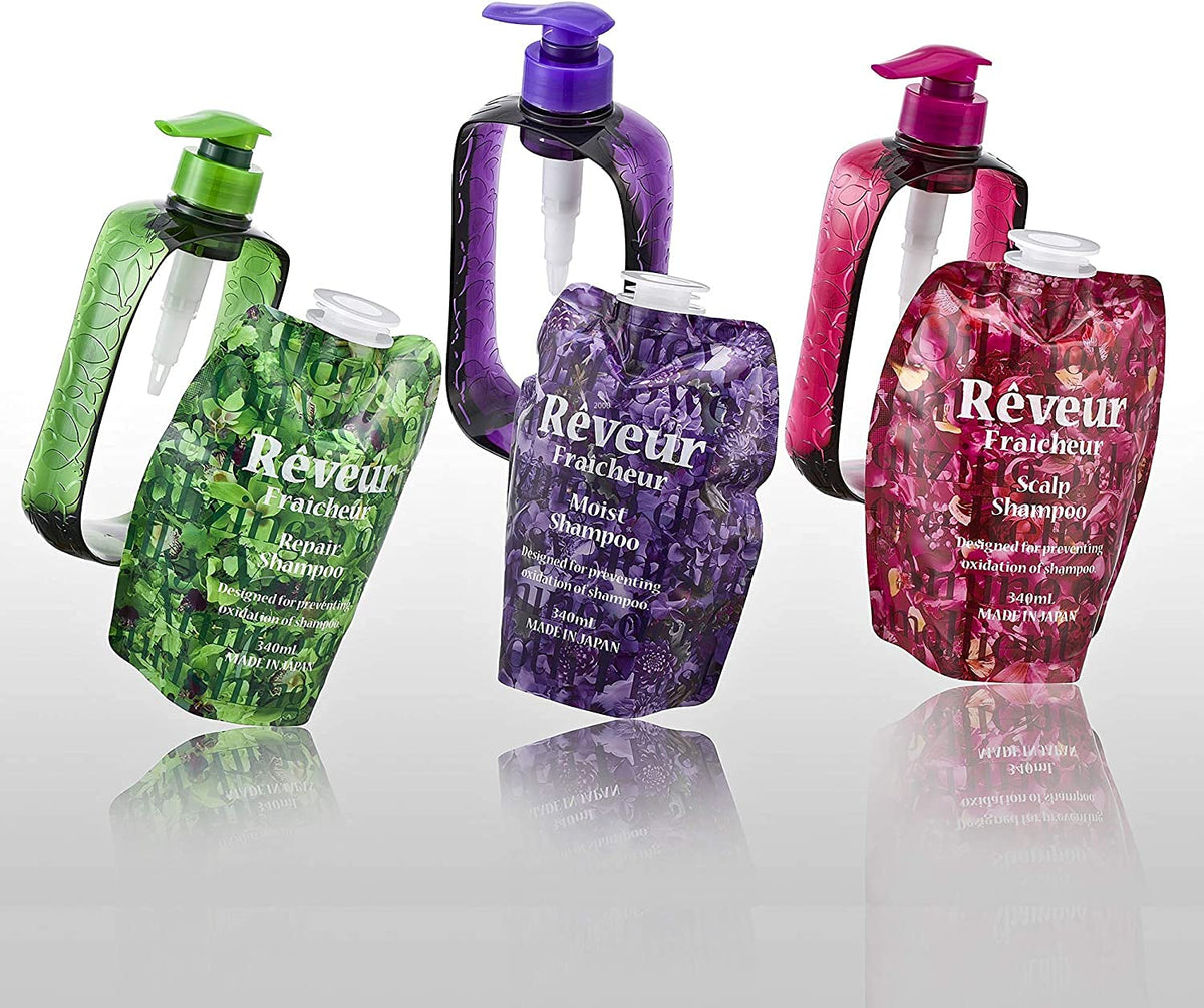 Reveur Rêveur Fraicheur Scalp Treatment Dispenser Set - 340ml
