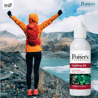 Potter's Herbals Comfrey Oil with Eucalyptus, 75 ml