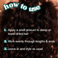 Nature Spell Curl Leave-In Cream, Salt Free Formula for Definition, 400 ml