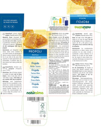 Propolis (Propolis) Resin Hydroalcoholic Mother Tincture NATURALMA | Liquid Extract Drops 120 ml | Food Supplement