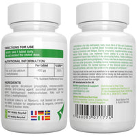 Igennus Healthcare Nutrition Igennus Pure Methyl Folate 400 mcg, 180 Tablets, 5-MTHF Active Folate (B9)