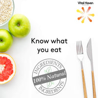 Vital Haven 100% Natural - Ashwagandha KSM-66 (600mg) + Chamomile (150mg) with Bioperine for Maximum Absorption - Premium Ingredients - Vegan Supplement - Ayurveda Indian Ginseng - Made in The UK