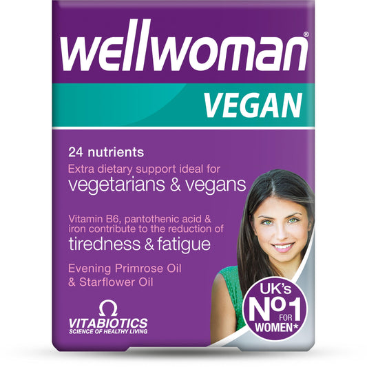 Wellwoman Vegan multivitamin Tablets