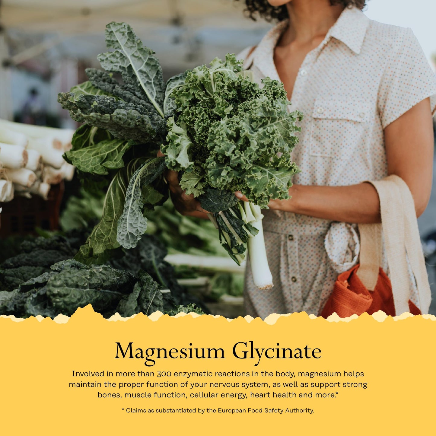 SOLARAY Magnesium Glycinate - 120 Vegan Capsules - High Strength Magnesium Bisglycinate Supplement - with Added Bioperine Black Pepper for Gentle Digestion - Lab Verified - Solaray