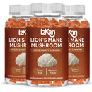 Izkan Mushroom Gummies 1000mg - Lion Mane Mushroom Gummies Supplement Promotes Focus, Memory, and Mood - 60 Count (Mixed Berry Flavor, Halal, Gluten-Free, Vegan) (3)