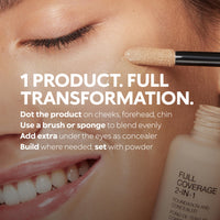 Kiko Milano KIKO Milano Full Coverage 2-in-1 Foundation & Concealer 05 - WR 50, 2 In 1 Foundation And Concealer, Superior Coverage