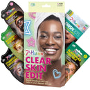 7th Heaven Clear Skin Edit Skincare Kit - 3 Face Masks, Nose Pore Strips and Blemish Dots