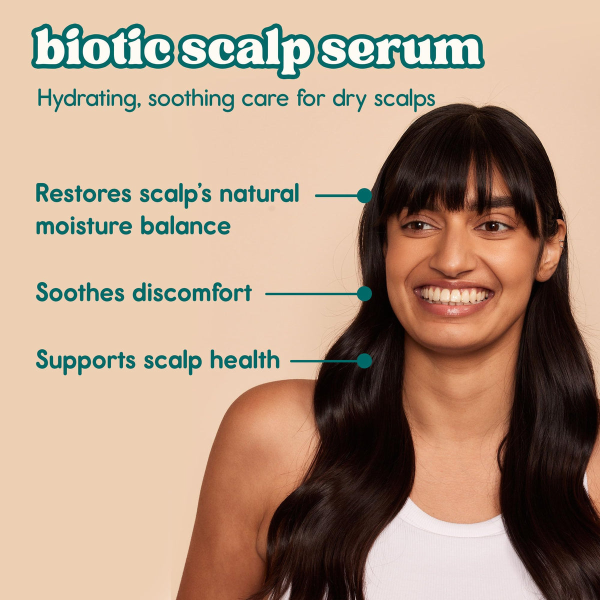 Nature Spell Dry Scalp Serum, Hydrating & Soothing Formula, Vegan, 50ml