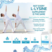 swiss bioenergetics L-Lysine Tablets 1,000mg 90 Tablets - High Strength Essential Amino Acid Promoting Absorption of Calcium and Healthy Hormonal Stress Responses
