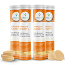 High Strength Vitamin C and Zinc - ONE a Day. Sugar Free and Suitable for Vegetarians. 4 Pack Deal x 20 (80 Days Supply).