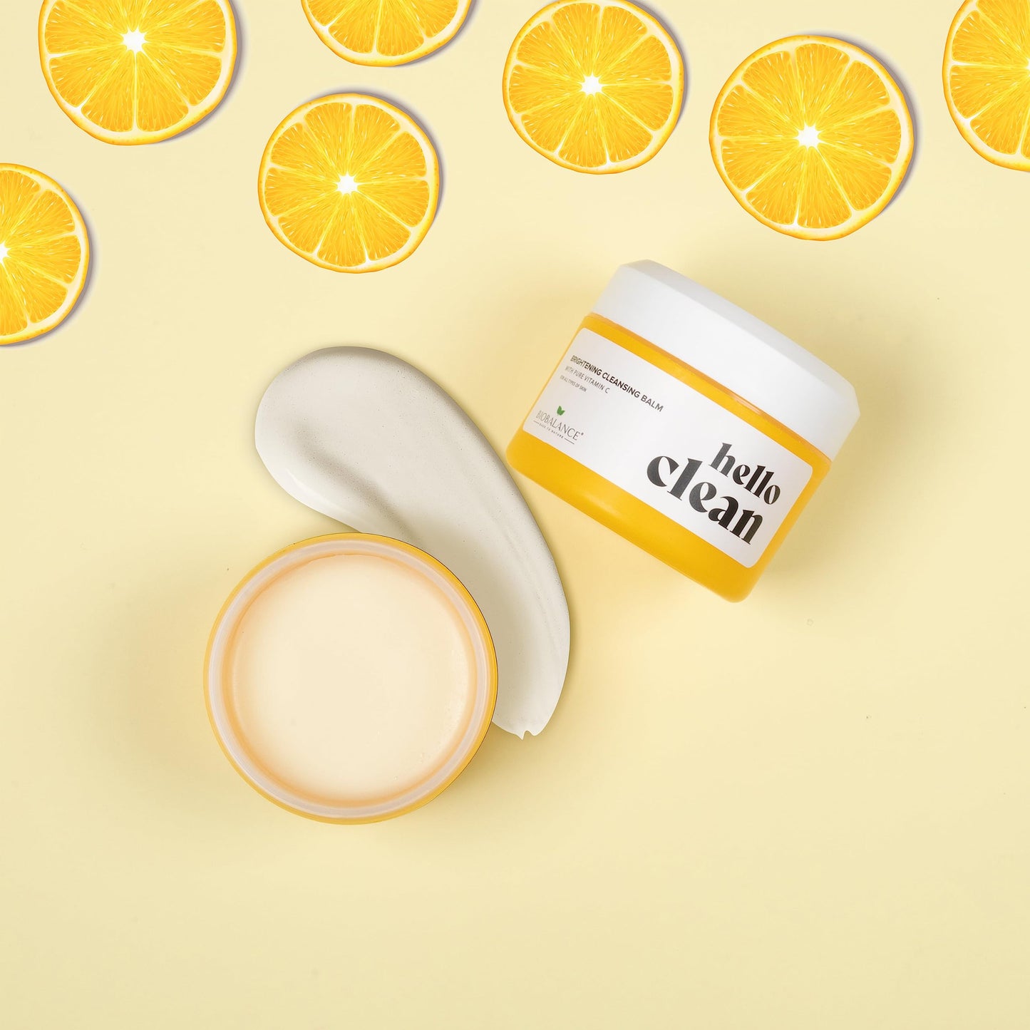 Bio Balance Hello Clean Brightening Face Cleansing Balm with Pure Vitamin C
