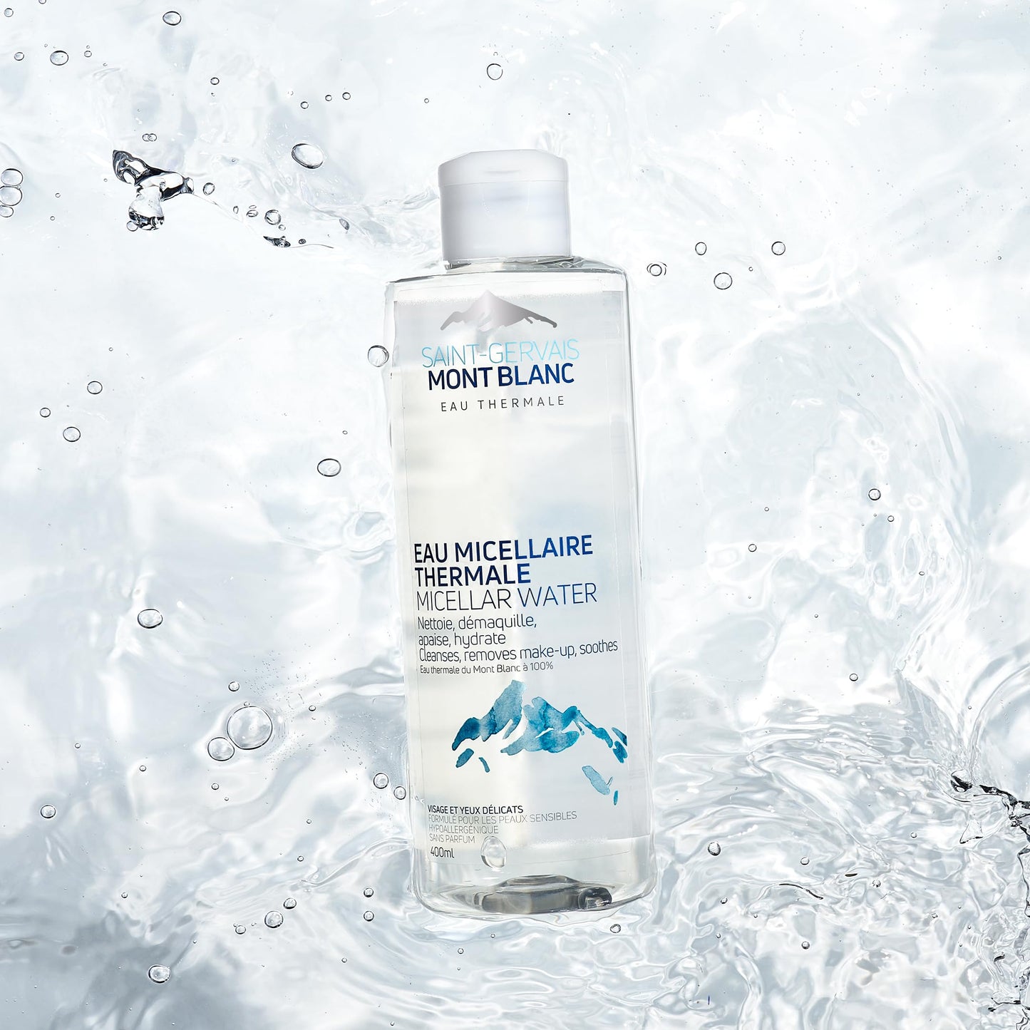 Saint Gervais Mont Blanc Saint-Gervais Mont Blanc - Soothing Thermal Micellar Water for Sensitive Skin and Eyes - 400 ml