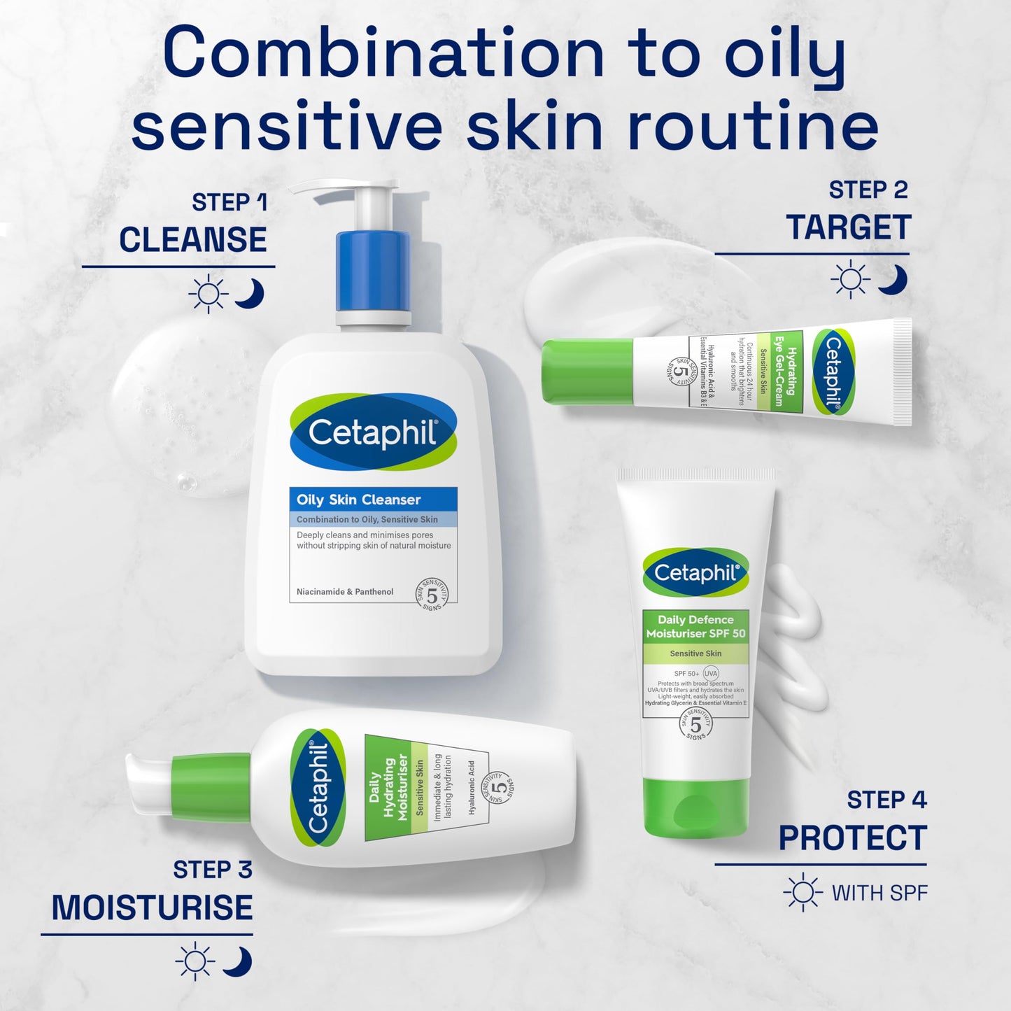 Cetaphil Oily Skin Cleanser Face Wash 236ml
