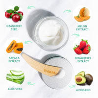 WildMint Bright Eyes Cream with Hyaluronic Acid | Brightening & Firming Eye Cream for Sensitive, Dry, Mature Skin | Reduces Dark Circles & Puffiness | UK Made Vegan & Cruelty-Free Skincare | 30ml