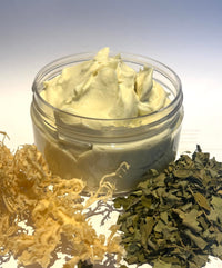 Cocoshea Sea Moss Cream | Nourishing and Moisturinsing | Made with Sea moss, Cocoa & Shea butters, Argan, Advocado Coconut oils | Unscented | Vegan & Animal freindly Skincare