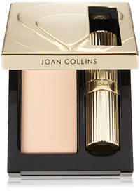 Joan Collins Timeless Beauty Compact Duo Lipstick and Powder, Crystal