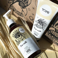 Yope Natural Shampoo Oat Milk Natural Ingredients Nourishing Lime Vegan Paraben Free SLS Free Cruelty Free (Oat Milk, Shampoo) 300 ml (Pack of 1)