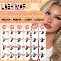 calphdiar Calphdiar Wispy Cluster Lashes D Curl Individual Eyelashes Natural Lash Clusters Fluffy Lashes Individual Cluster 476pcs Eye Lashes DIY Lash Extensions for Beginners(30+40+50+60+80+100D)