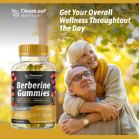 Berberine Gummies Food Supplement | Orange Flavour with Ceylon Cinnamon, Berberine HCL, Turmeric Extract | Supports Metabolic Health | Vegan Friendly | Non-GMO | 60 Gummies