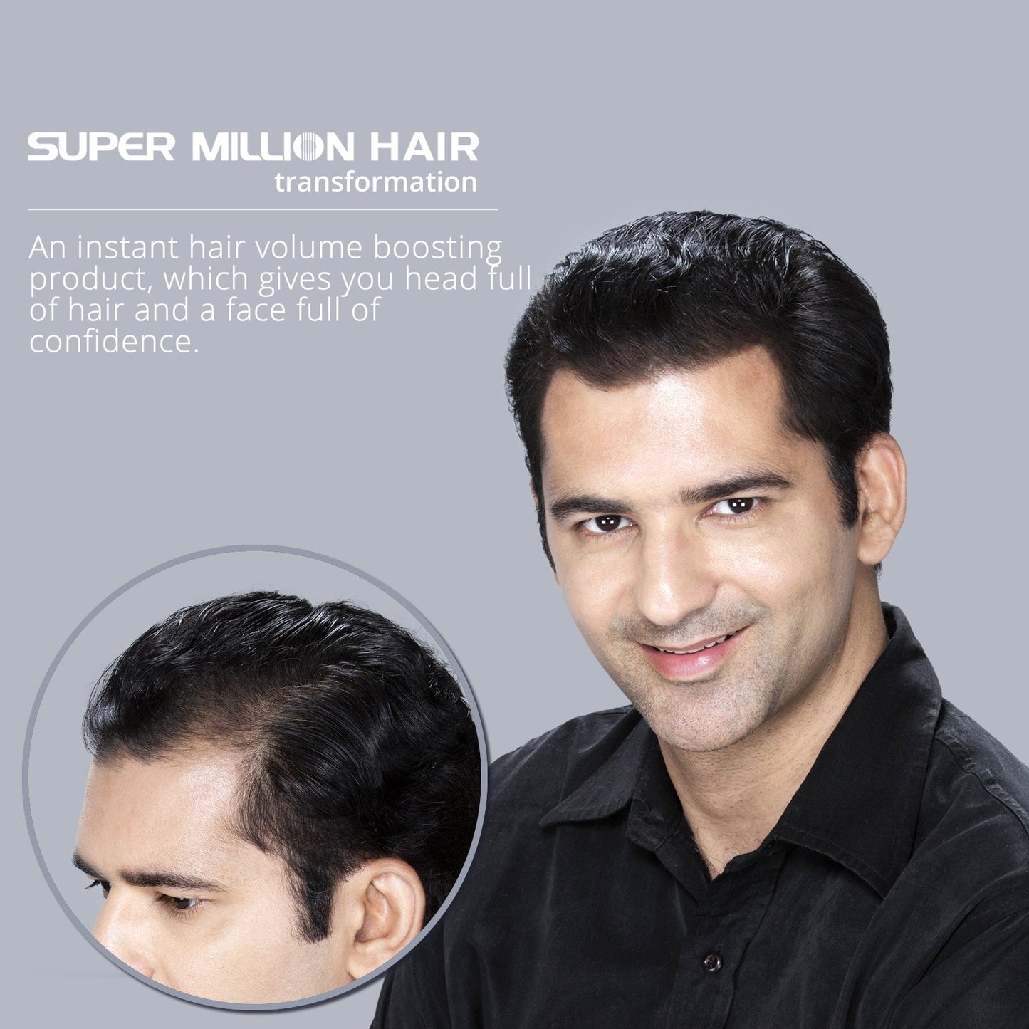 Super Million Hair Fibres - 10g - 15g - 20g - 25g - 40g. (15g, No.2 Dark Brown)