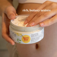 Burt's Bees Stretch Mark Cream & Pregnancy Belly Butter, With Nourishing Shea Butter & Vitamin E, 185g