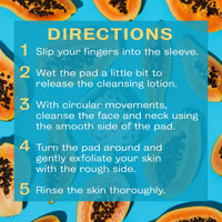 MYLEE Mylee 2 in 1 Exfoliating & Cleansing Pads - Ideal for Travelling - Make-Up Pads - Vegan & Cruelty Free - 25 pads In Jar