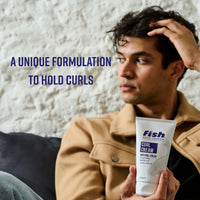 fish Fish Curl Cream 150ml – Define & Hydrate Curls with Lightweight Hold & Frizz Control – Moisturising Formula for Soft, Natural-Looking Waves
