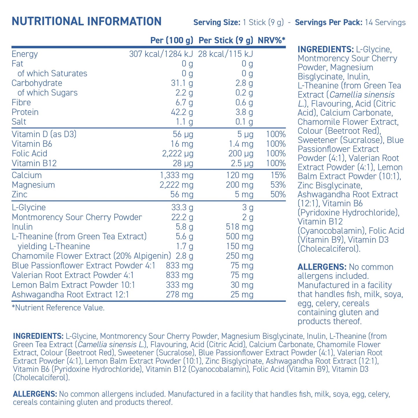 Applied Nutrition - Coleen Rooney - Sleep Powder - Magnesium & Botanicals Infused - Best Natural Sleep Support - Best Vegan Rest - Effective Stress Relief - (14 x 9g) (Raspberry, Lavender & Vanilla)