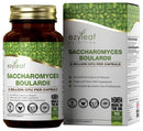 Ezyleaf Saccharomyces Boulardii [5 Billion CFU] | 90 Vegan Capsules | Probiotic Supplement | S Boulardii Probiotic with Clean Fillers | ISO Certified, Non-GMO, Gluten & Allergen Free | Made in UK
