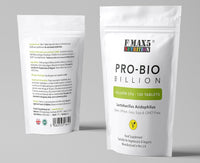 Probiotics for Gut Health - 120 Lactobacillus Acidophilus Tablets (Not Capsules) - High Strength CFU Probiotic Supplement for Men & Women - Vegan & UK Made