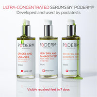 PODERM – IRRITATED AND SENSITIVE FEET – Repairs and Soothes Skin Irritations in 24h – Purifies and Nourishes Intensely for 24h – Enriched with Tea Tree – Foot Care – Swiss Made