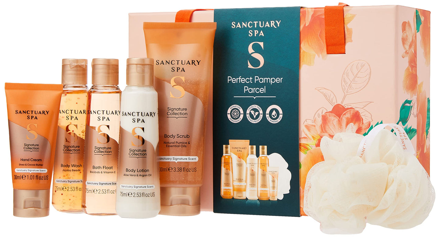 SANCTUARY Sanctuary Spa Gift Set Perfect Pamper Parcel Gift For Women, Birthday, Christmas, Vegan And Cruelty Free 355 Ml