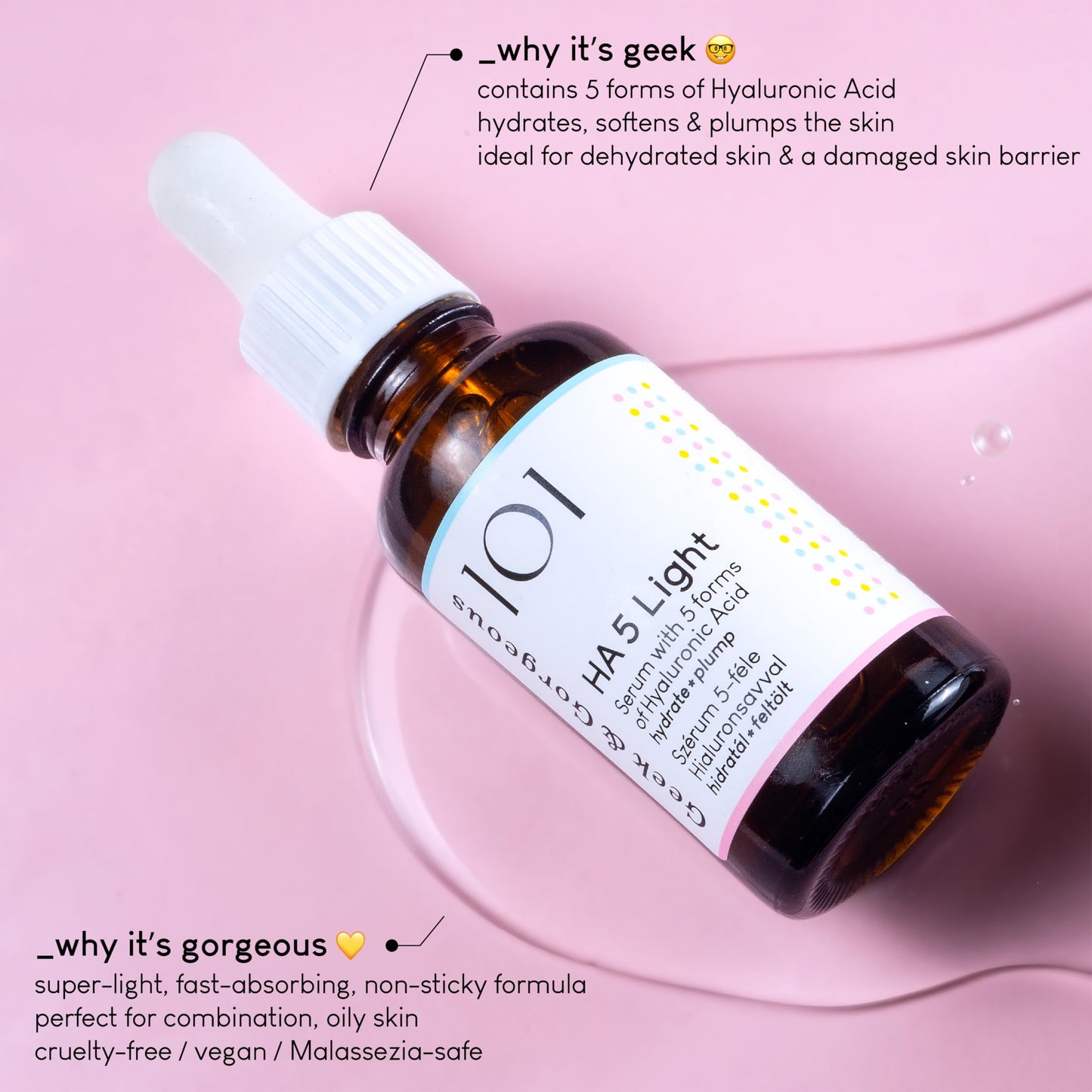 Geek & Gorgeous Geek And Gorgeous 101 Ha 5 Light 30ml