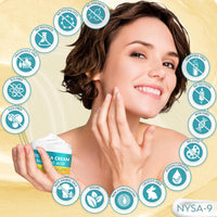 NYSA-9 Ultra-Hydrating 40% Urea Foot Cream 250 ml/8.5oz Plus 0.5% Salicylic Acid for Dry, Cracked Feet, Heels & Hands, Intensive Moisturizer & Skin Barrier Repair for Calluses & Psoriasis by Nysa-9
