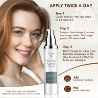 cosmpro Dark Spot Remover for Face and Body, Age Spot Remover for Face, Dark Spot Corrector Freckle Remover, Sunspots and Melasma with 2% Alpha Arbutin, 5% Niacinamide, 50 ml