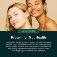 Nuzest Protein Plus | Vibrant Insides | Vanilla | Gut Health, Digestion and Immune Support | Vitamins and Minerals | 250g (10 Servings)