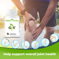 Gout and You NutriUrica - Uric Acid Support with 6 Key Ingredients - 500 mg 90 Vegetarian Capsules