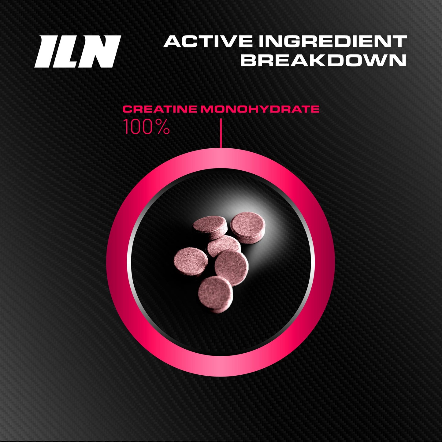 Iron Labs Nutrition Chewable Creatine Tablets (Berry Flavour) - 3000mg Chewable Creatine Monohydrate Tablets - Creatine Chews - 180 Tablets
