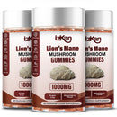 Izkan Mushroom Gummies 1000mg - Lion Mane Mushroom Gummies Supplement Promotes Focus, Memory, and Mood - 60 Count (Mixed Berry Flavor, Halal, Gluten-Free, Vegan) (3)