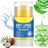 60% Urea with 2% Salicylic Acid Urea Foot Care Stick, Foot Cream Moisturizer for Dry Cracked Feet, Knees, Elbows, Hands,Moisturizes and Hydrates the Dry Skin,Callus Remover & Skin Softener -1.41oz