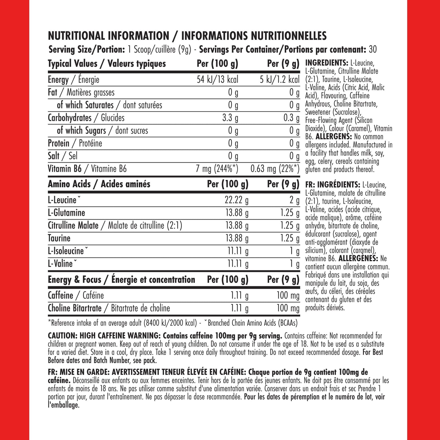 Applied Nutrition BodyFuel Amino's - Amino Acids Supplement, EAA Essential Amino Acids Powder, Muscle Fuel & Recovery (270g - 30 Servings) (Millions Cola)