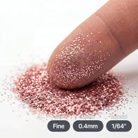 Hemway Ultra Sparkle Glitter Light Rose Gold 100g Fine | Glitter for Arts & Craft, Makeup, Nail Art, Crafting, Card Making, Sparkle Decoration