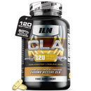 Iron Labs Nutrition CLA Supplement High Strength for Metabolism – 3000mg per Serving with 80% Active Isomers for 2400mg Active CLA Tablets – Suitable for Men and Women (120 Softgel Capsules)