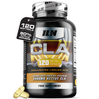 Iron Labs Nutrition CLA Supplement High Strength for Metabolism – 3000mg per Serving with 80% Active Isomers for 2400mg Active CLA Tablets – Suitable for Men and Women (120 Softgel Capsules)
