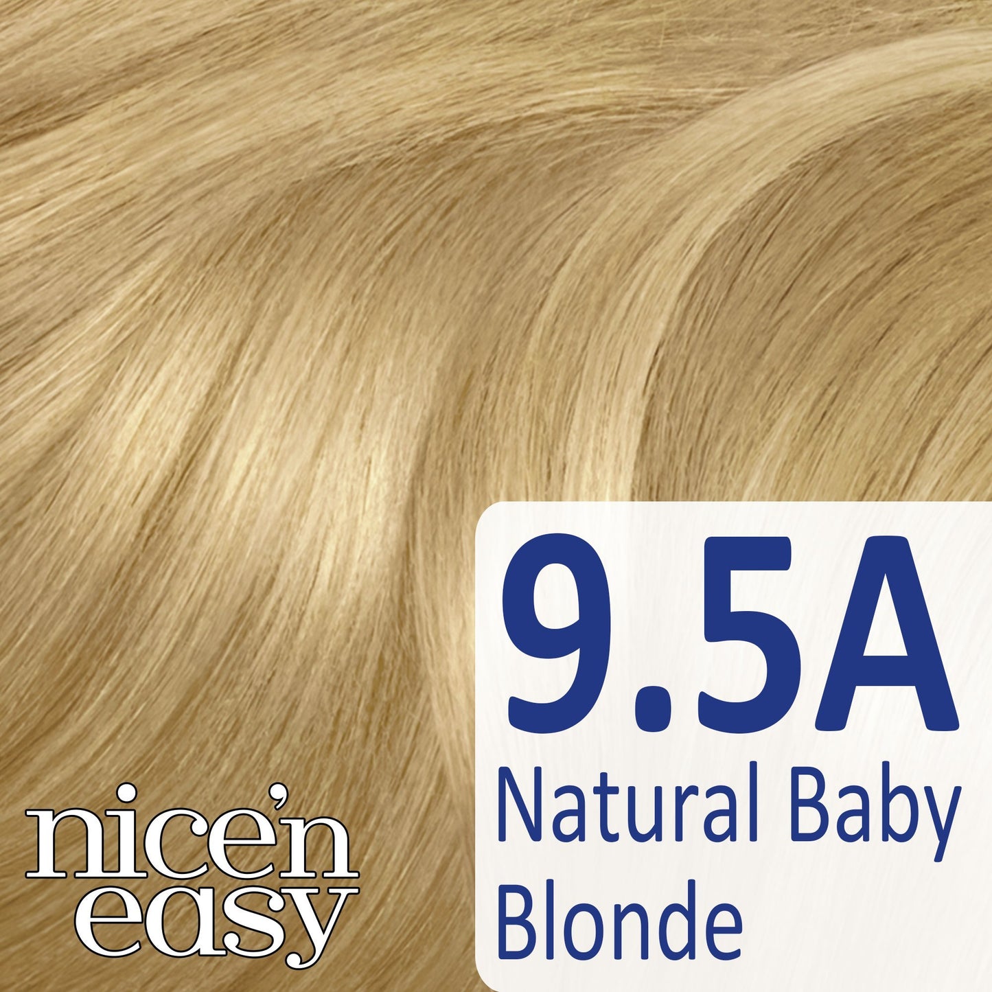 Clairol Nice'n Easy Permanent Hair Dye 101/9.5A Natural Baby Blonde