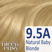 Clairol Nice'n Easy Permanent Hair Dye 101/9.5A Natural Baby Blonde